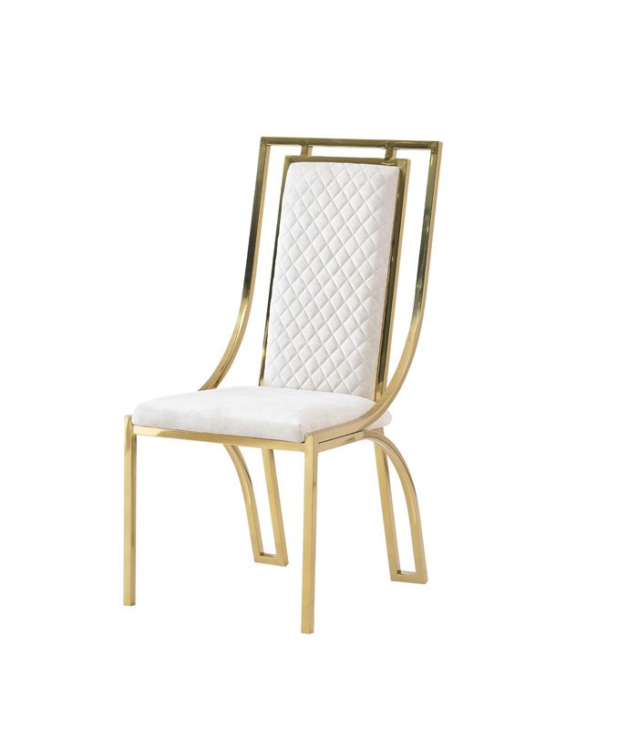 Windsor Cream & Gold Dining Chair