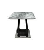 Zermatt Lamp Table (Grey Ceramic)